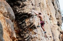 Guided rock climbing experience in Krabi with hotel pick-up