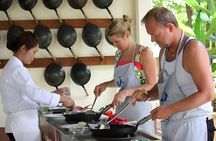 Thai cooking class with market visit near Chiang Mai