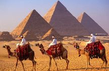 Half dayTour Pyramids of Giza Sphinx including Camel ride