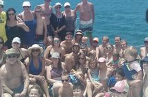 Reggae Catamaran Cruise Snorkel Tour Montego Bay To Negril Rick's Cafe
