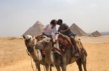 Private Cairo Layover Tour to Giza Pyramids - Sphinx with Camel ride - Bazaar