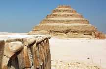 Cairo day trip to Giza Pyramids, Memphis and Sakkara Pyramids