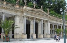 Moser Glassworks and Jan Becher Museum and Karlovy Vary Private Tour from Prague
