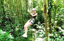 16 Lines Zipline, Cave and Mud Spa Combo Tour with Lunch in Fiji