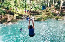 Irie Blue Hole Adventure Tour from Kingston