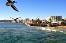 Full-Day Private Bike Tour of Concon Viña del Mar and Valparaiso from Santiago