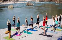 2 Hours Yoga Session on The Bank of Yamuna Over Looking The Taj