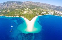 From Split: Catamaran to Bol, Zlatni rat & Brač, food & drinks 