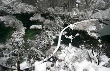 Plitvice Lakes Frozen Landscape Private Hiking Day Trip from Zagreb