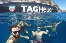 Santorini Adventurous Catamaran Experience with Snorkeling