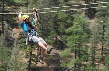 Woods Course Zipline Tour in Seven Falls