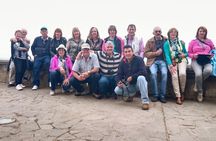 Ruins of Pachacamac from Crucero