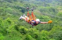 Bungee Jump near San José, Costa Rica w/ Canopy Ziplines and Superman Cable