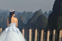 Full-Day Guilin Li-River Cruise and Yangshuo Xianggong hill Private Day Tour