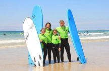 Private Family / Small-Group Surf Lesson (max. 4) in Newquay.