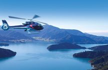 Bay of Many Coves Helicopter Tour with 3-Course Lunch from Wellington