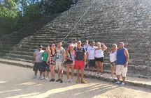 Private Tour: Coba Ruins by Bike, Tulum Ruins by Boat and Swim in a Cenote 