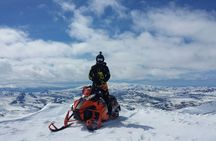 Highland Snowmobiling Tour in Southern Iceland
