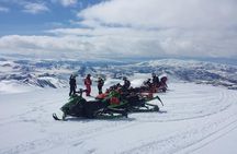 Highland Snowmobiling Tour in Southern Iceland
