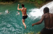 Blue Hole and River Tubing from Montego Bay