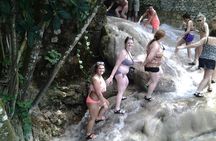 Bamboo Rafting, Dunn's River Falls From Falmouth