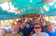 Colorful Beach Bus Sightseeing Tour of Aruba