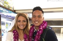 Honeymoon Airport Lei Greeting on Lihue Kauai