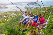 Sky Explorer and Flying Dutchman at Rainforest Adventures St. Maarten