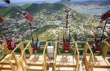 Sky Explorer and Flying Dutchman at Rainforest Adventures St. Maarten