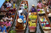 Private 3-Day River Kwai, Floating Market and Erawan Waterfalls Tour