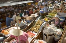 Private Damnoen Saduak Floating Market and Train Market Tour