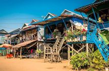 Kompong Phluk Floating village & Mangrove forest cruise