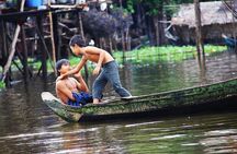 Kompong Phluk Floating village & Mangrove forest cruise