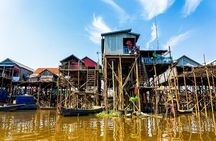 Tonle Sap Lake and Kampong Phluk Village Private Half Day Tour 