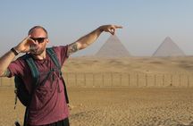 Private Guided Tour to Giza Pyramids Egyptian Museum & Khan El Kahlili Bazaar