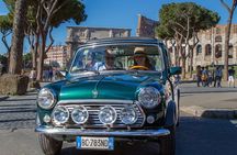 Rome Aperitifs Tour in Mini Cooper Classic , Ancient Highlights