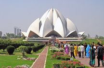 Private Delhi tour with Lotus Temple, ISKCON and Connaught Place with Dinner