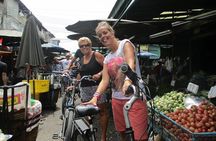 Countryside Bangkok and a Local Floating Market Tour by Bicycle Including Lunch