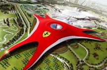 Sheikh Zayed Mosque and Falcon Hospital with Ferrari World Tour