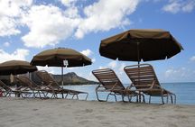 Beach Umbrella and Chair Set Rental