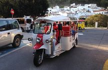 Mijas: Panoramic city tour in an electric Tuk Tuk