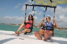 Parasailing in Playa del Carmen with transfer