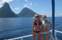 St Lucia Catamaran Day Sailing and Sightseeing Tour