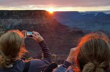 Sunset in the Grand Canyon from Sedona