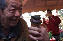Private Hutong Culture Tour with Dumpling Cooking Class plus Cricket Fighting Game
