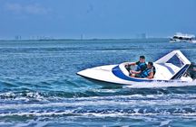 Cancun Adventure Speed Boat Jungle Tour with Transportation