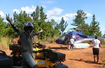 ATV Quad Bike and Helicopter Adventure Tour to Remote Village (Departs Nadi)