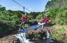 Big Island 9-Line Zipline Experience Plus Private Waterfall Swim