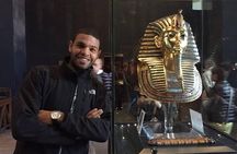 Cairo Layover Tour to Giza Pyramids Egyptian Museum, Bazaar Sound & Light Show