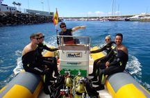Diving for beginners by boat from Puerto Colon